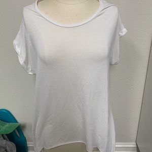 White Topshop Tunic with slit back detail